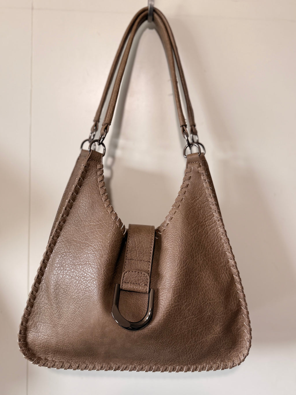 AB100 Whipstitch shoulder bag