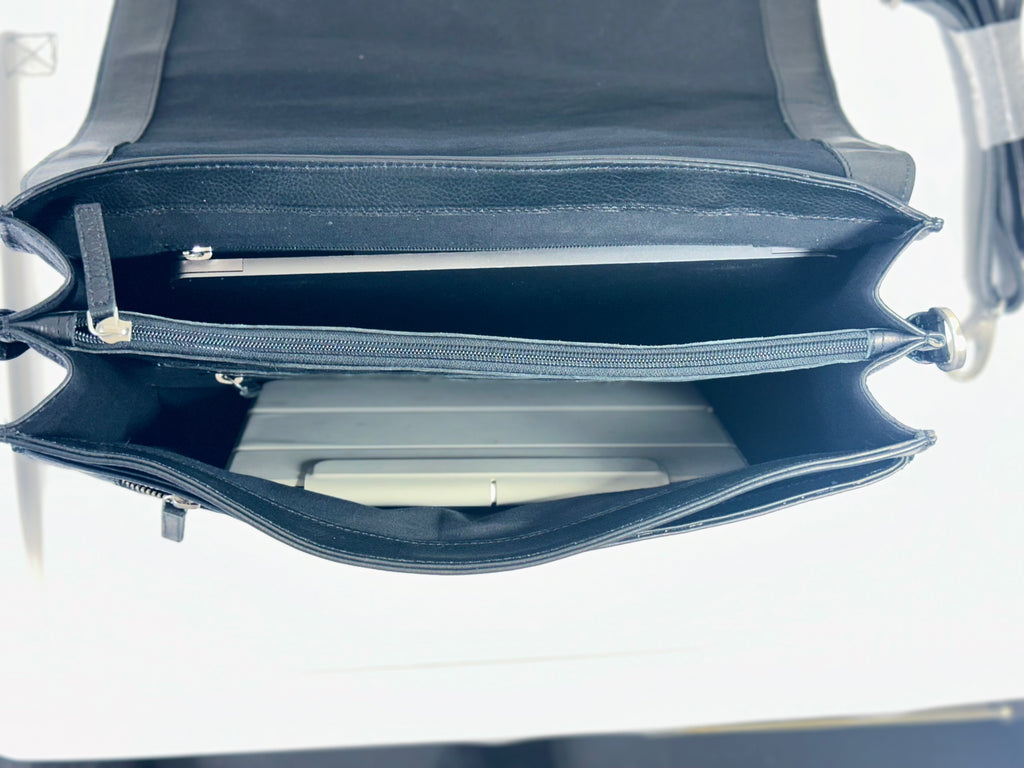 SS31 Brikmond 100% Leather  Executive 1 briefcase