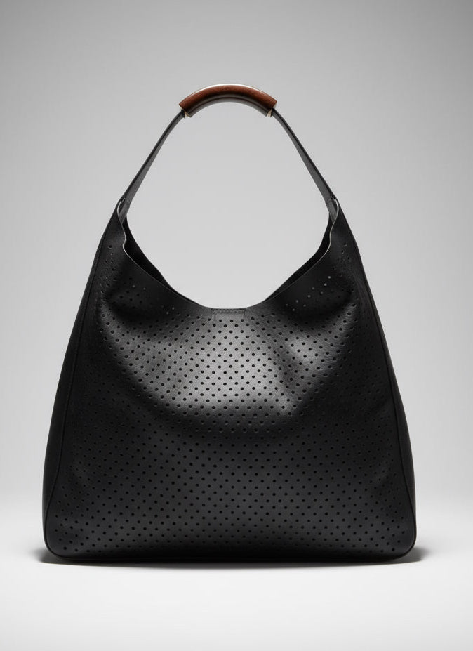 SS88 Fini cest Coated Cow perforated Hobo