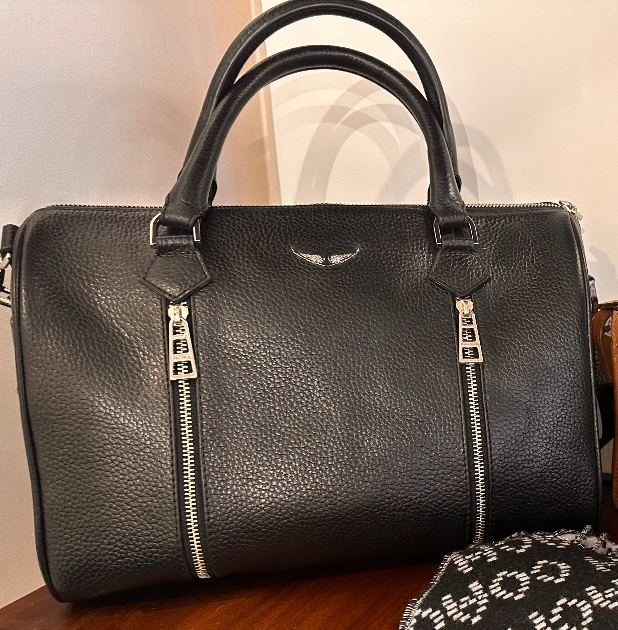 SS121 Leather Zadig and Voltaire  satchel