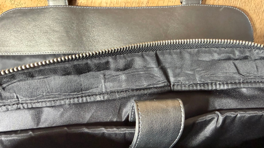SS38 buffed Cow with camouflage canvas modern briefcase free shipping within the USA