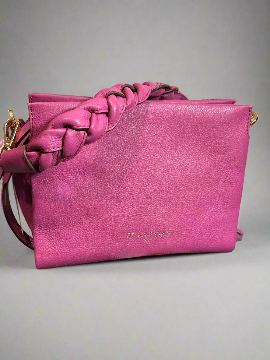 SS118 Le Official Square Crossbody with Braided Handle