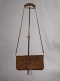 SAMPLE SALE #19 designer leather envelope handbag with free shipping