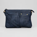 SSV washed cow leather 5 pocket jean crossbody