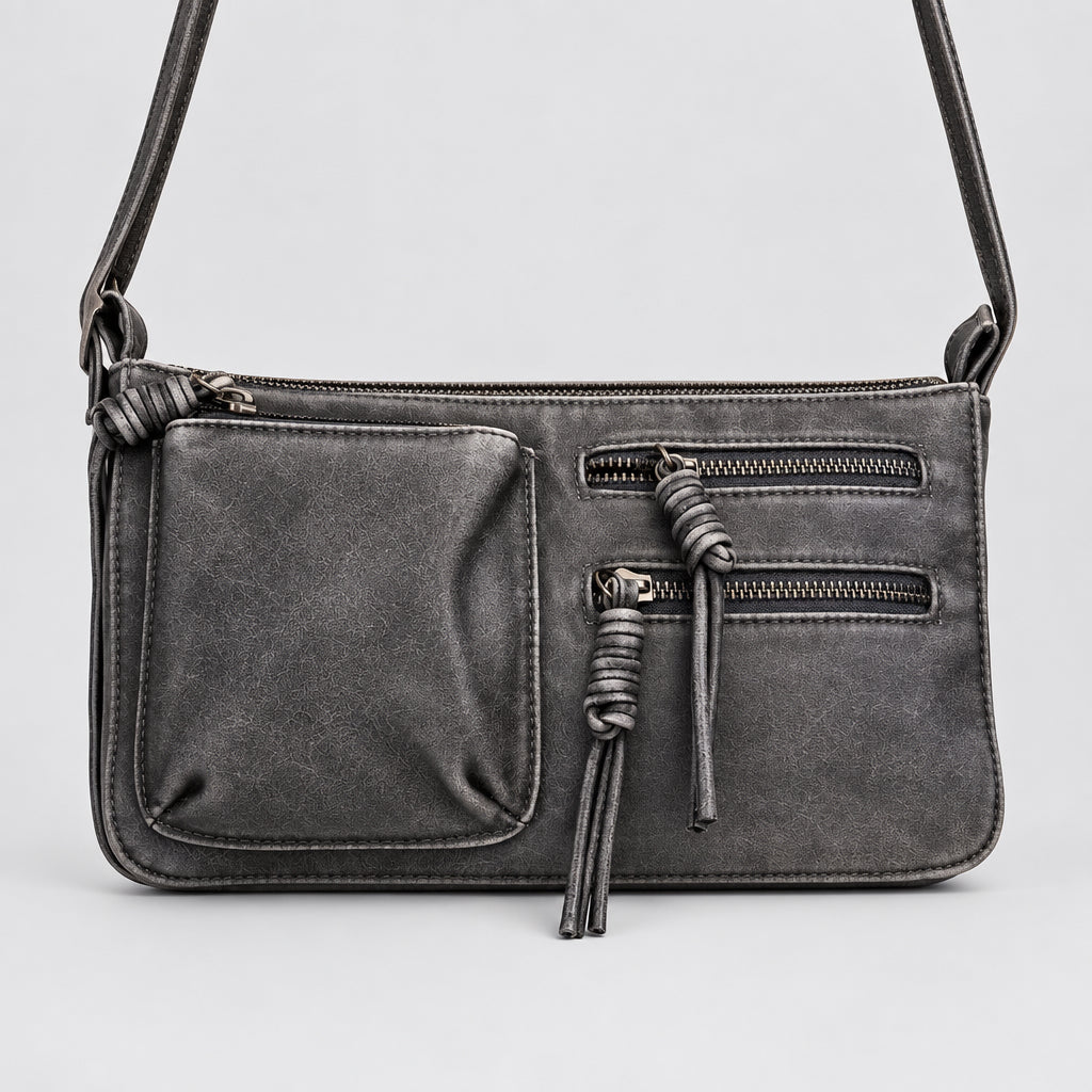 AB336  Jenna multi pocket crossbody