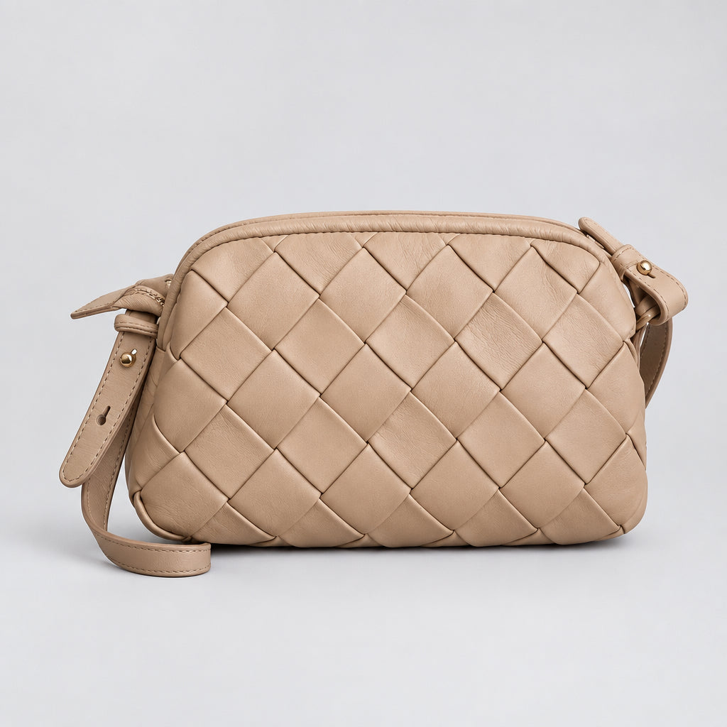 SSV big weave soft lamb crossbody