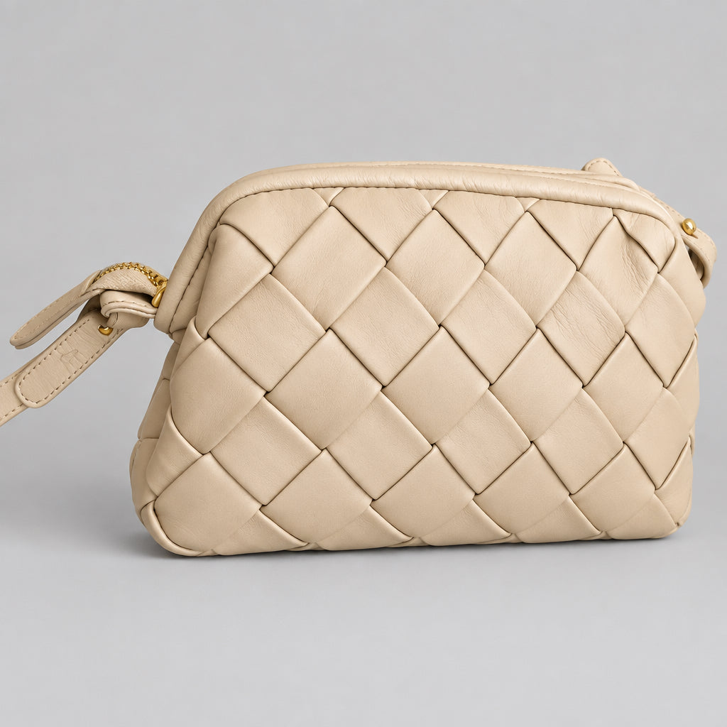 SSV big weave soft lamb crossbody