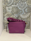 SAMPLE SALE #16 Designer square crossbody with braided handle