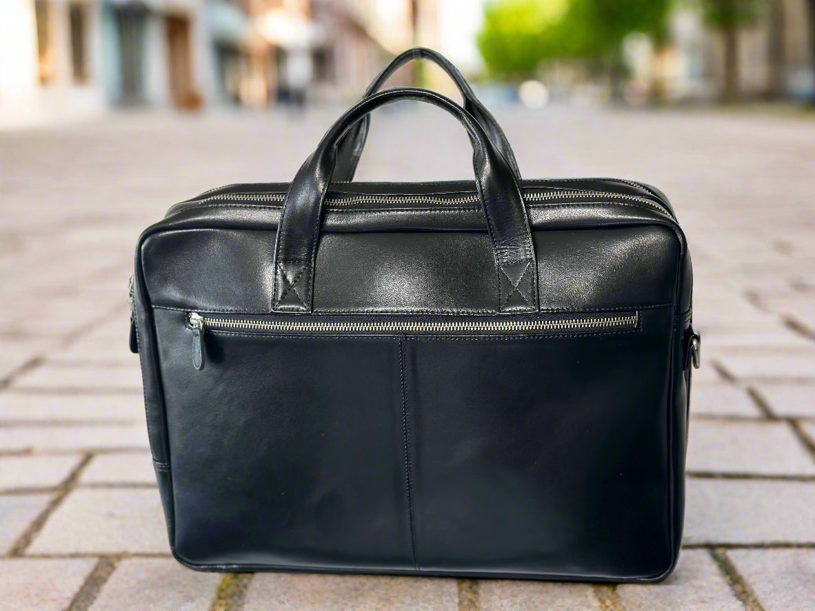 SS36 Brikmond 100% leather polished cow  Executive 1 briefcase