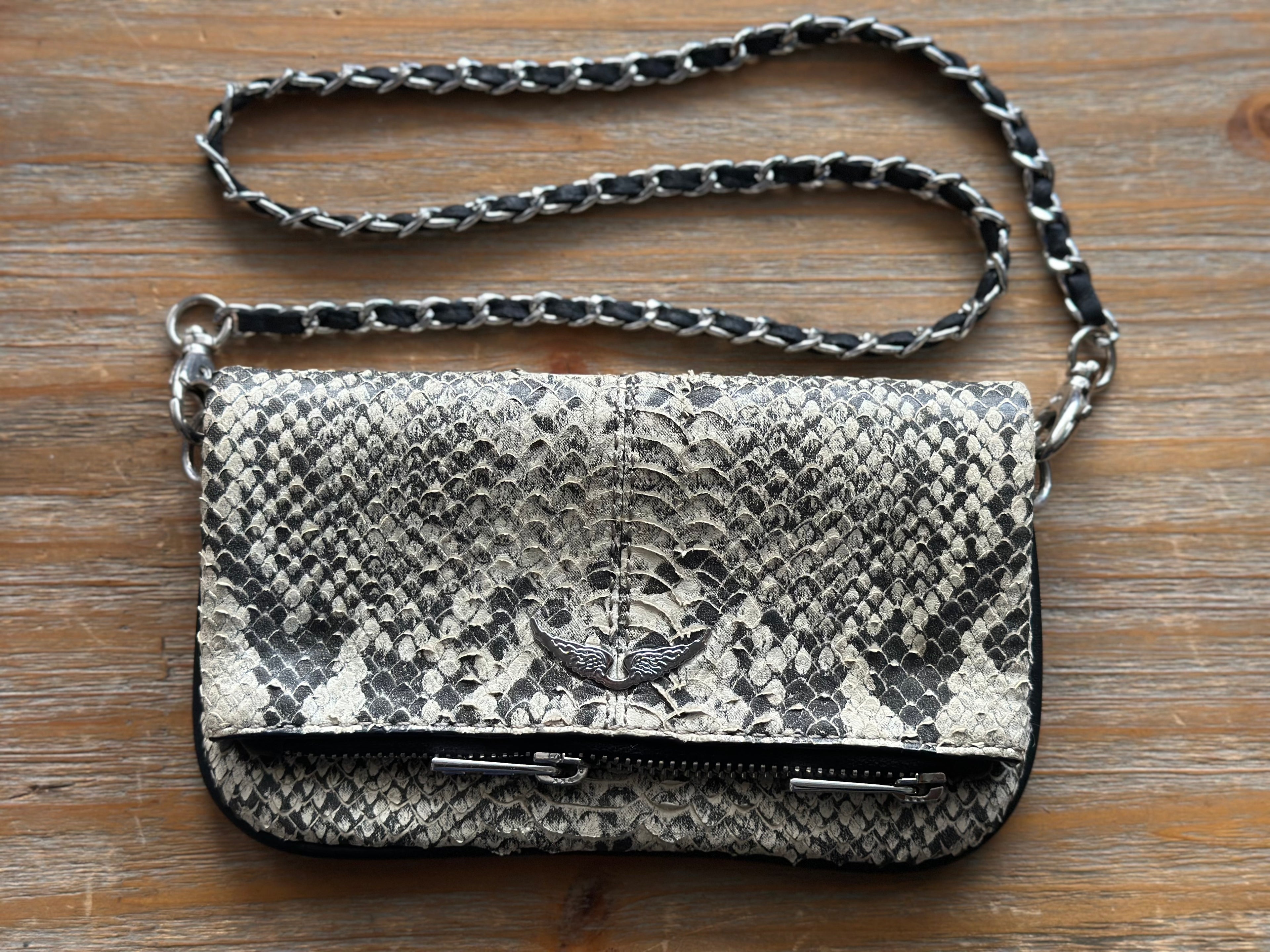 SS120 Zadig & Voltaire Leather Mini Envelope