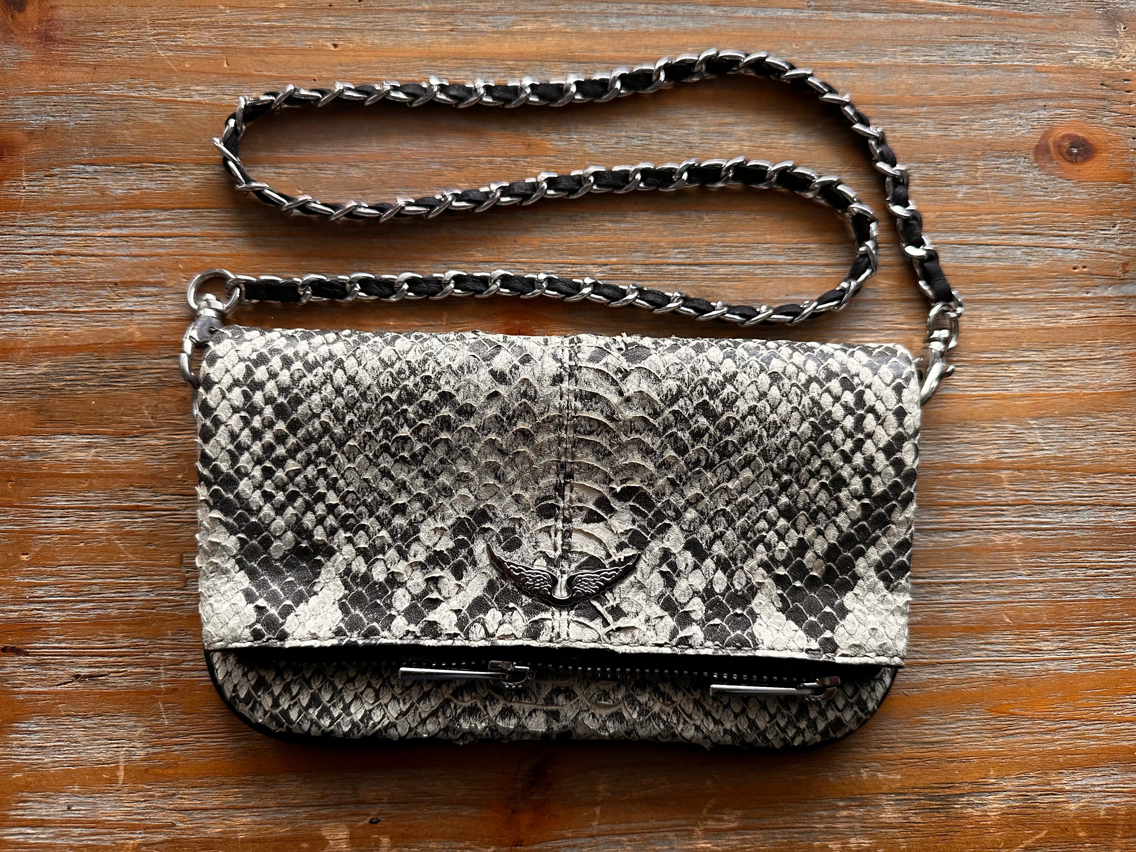 SS120 Zadig & Voltaire Leather Mini Envelope