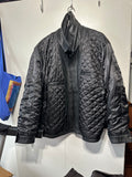 SS Perry Ellis big and tall 100% leather  jacket