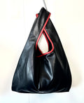 SSV soft lamb leather grocery bag