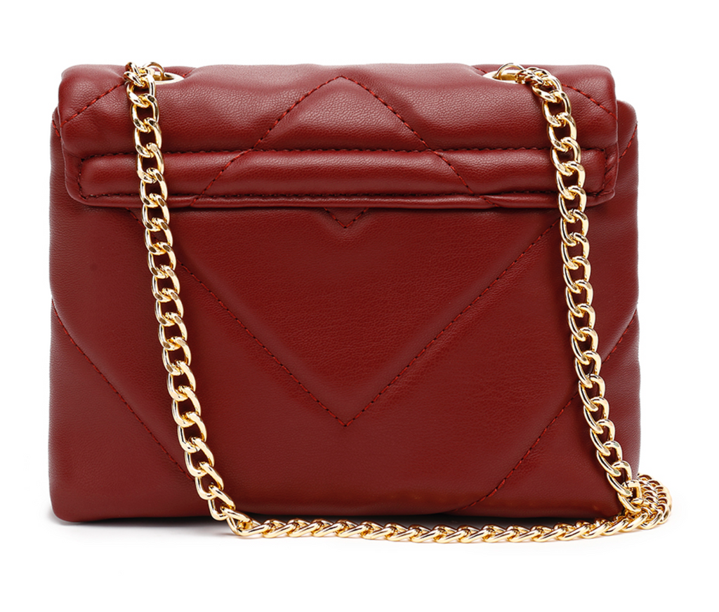 AB102 Quilted Chevron Crossbody