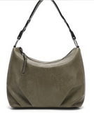 AS152  shoulder bag with pleated bottom