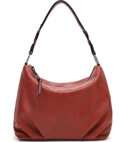 AS152  shoulder bag with pleated bottom