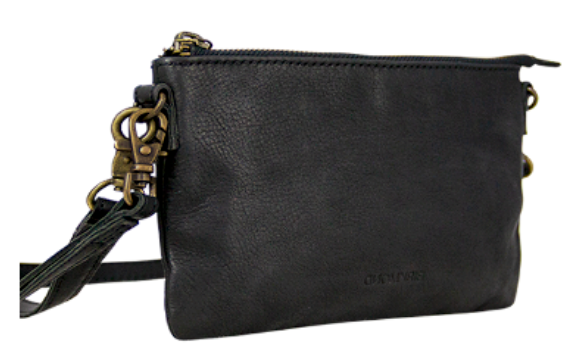 SS30 Brikmond 100% lamb leather crossbody / wristlet