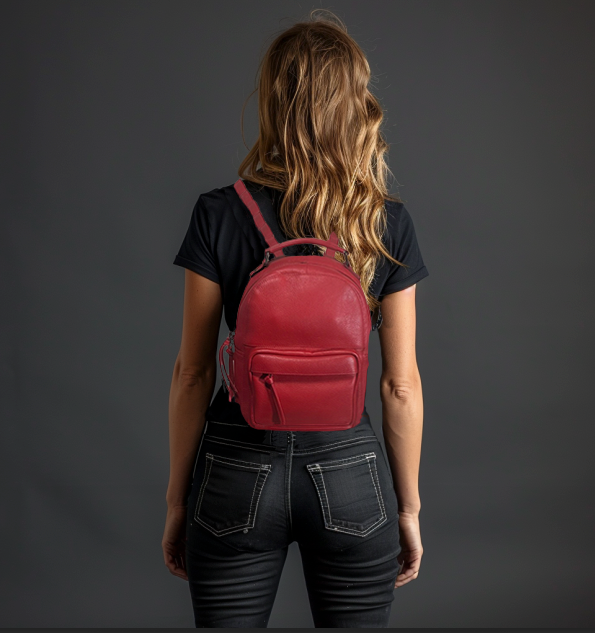 SS70 fire plug cow nappa backpack