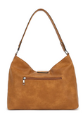 AS111 SLOUCHY HOBO WITH BUCKLE TAB OVER