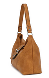 AS111 SLOUCHY HOBO WITH BUCKLE TAB OVER