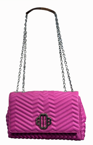 SAMPLE SALE #09 chevron quilted crossbody with Free Shipping