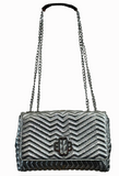 SAMPLE SALE #09 chevron quilted crossbody with Free Shipping