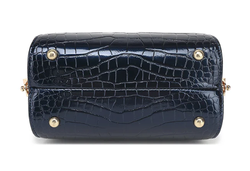 AB412 Patent Leather Petite Satchel