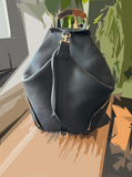 SAMPLE SALE #21 Italian leather backpack with free shipping