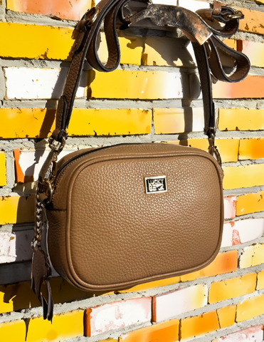 SAMPLE SALE #11 Designer Leather crossbody with free shipping