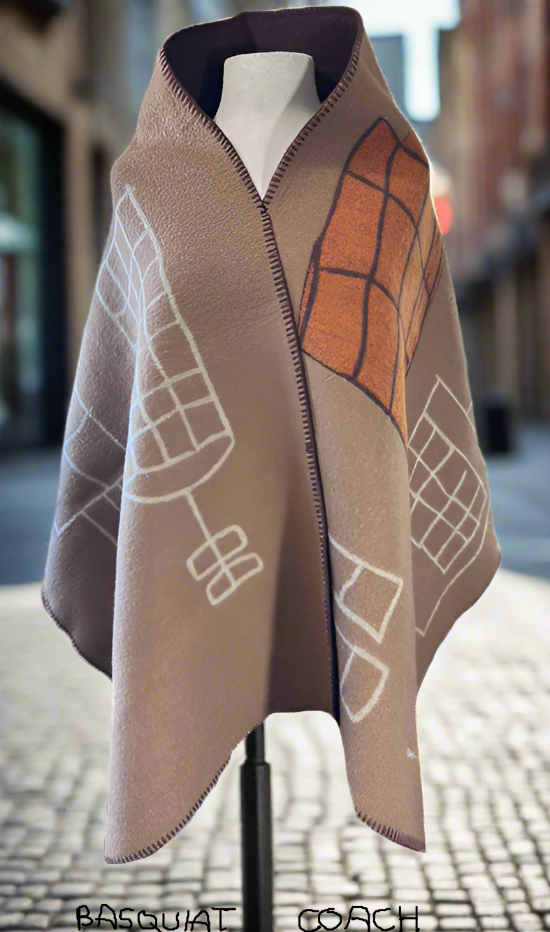 SS71 Cashmere or Wool Designer branded shawls