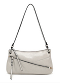 AB130 Asymmetric Front zipper Crossbody