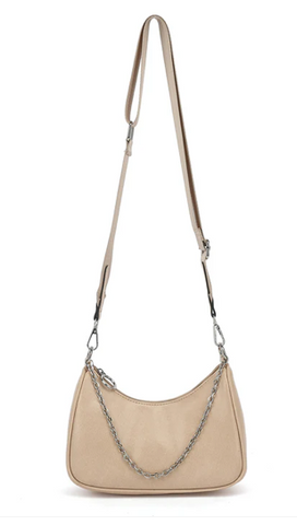 AS21407D  SWAG CHAIN WEB CROSSBODY