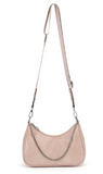 AS21407D  SWAG CHAIN WEB CROSSBODY