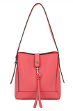 AS24912 TRIPLE COMPARTMENT HOBO WITH LOCK HW