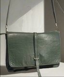 Sample Sale #51 Textured lamb skin  Executive 1 messenger
