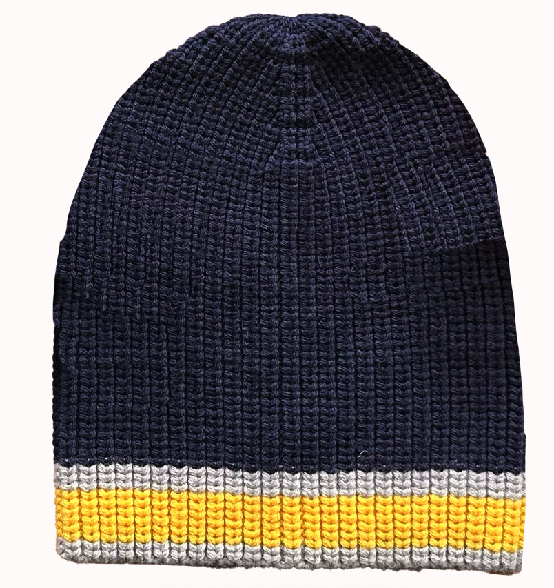 SS62 striped scarf and hat sets