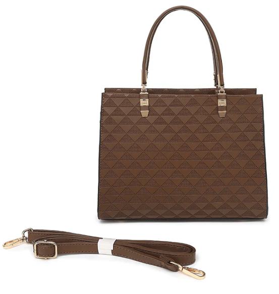 AB248 geo print tote bag