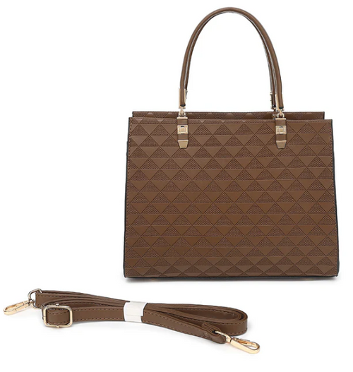 AB248 geo print tote bag