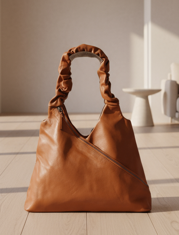 SS108 Vince Camuto Lamb leather hobo