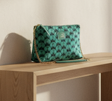 SS111 Have Some Fun Today  Crossbody leather & canvas