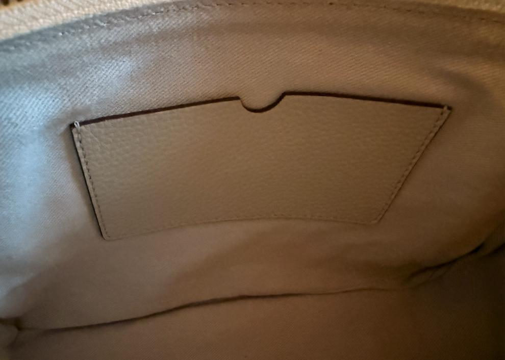 SS93 intricate knots on leather crossbody