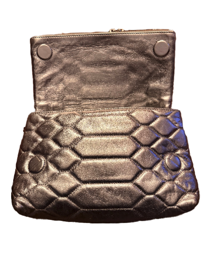 SS82 Zadig & Voltaire triple section envelope metallic