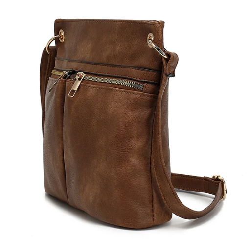 AB306 Triple Compartment Crossbody