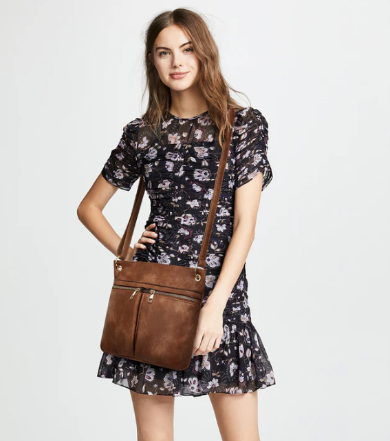 AB306 Triple Compartment Crossbody