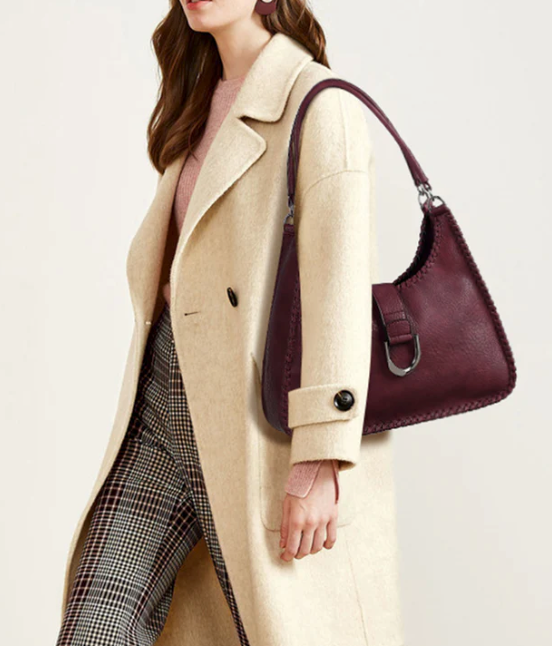 AB100 Whipstitch shoulder bag