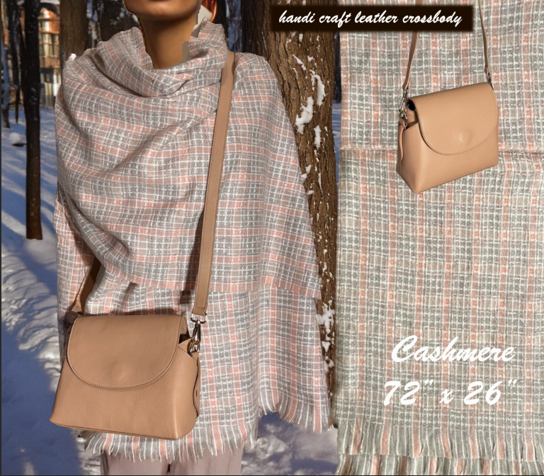 Cashmere Shawl & Handbag combo 2