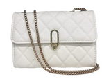 DS108  QUILTED CROSSBODY METAL CHAIN