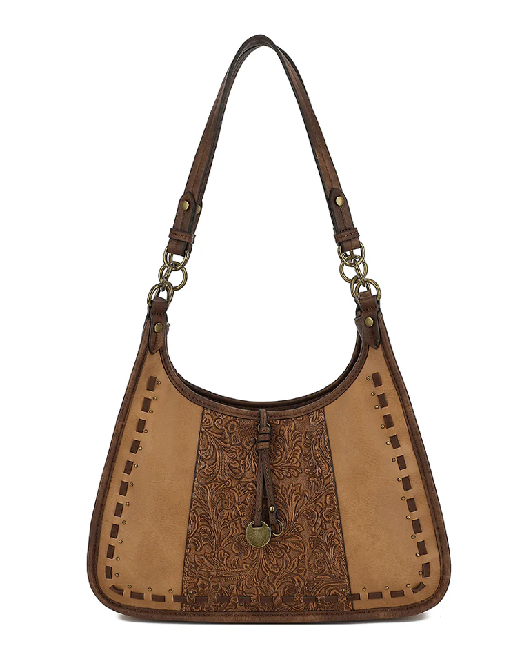 AB100 Whipstitch shoulder bag