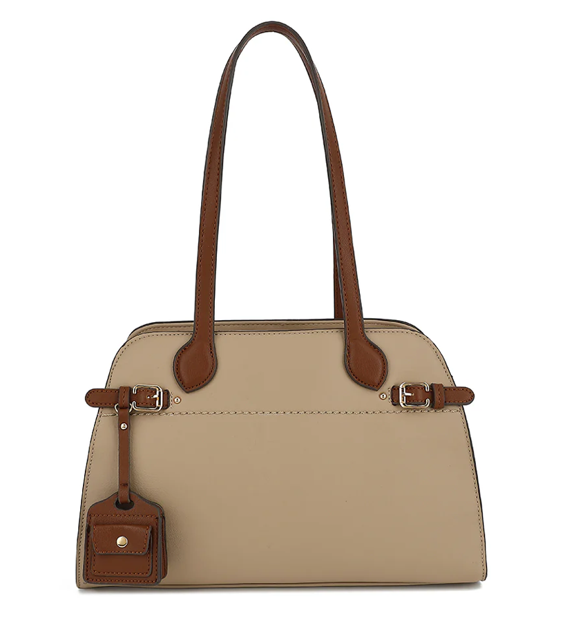 AB189 SATCHEL WITH LUGGAGE TAG
