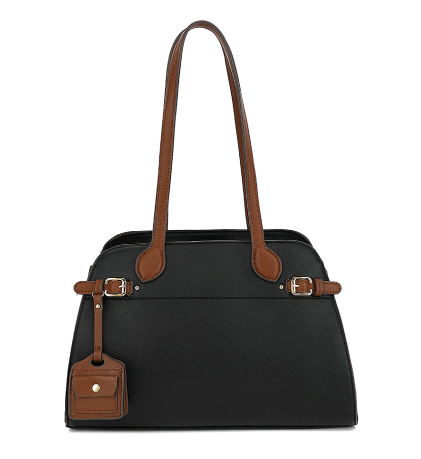 AB189 SATCHEL WITH LUGGAGE TAG
